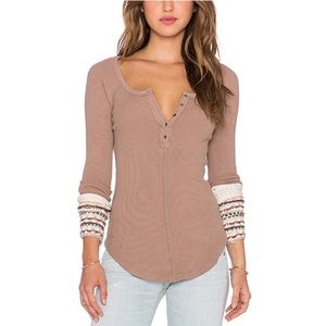 Free People Ski Lodge Thermal Long Sleeve